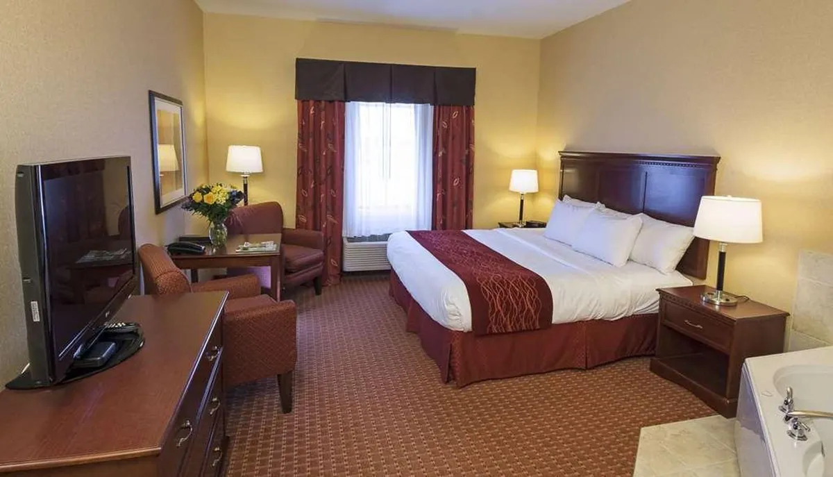 Comfort Hotel Airport, room with private jacuzzi, photo 3