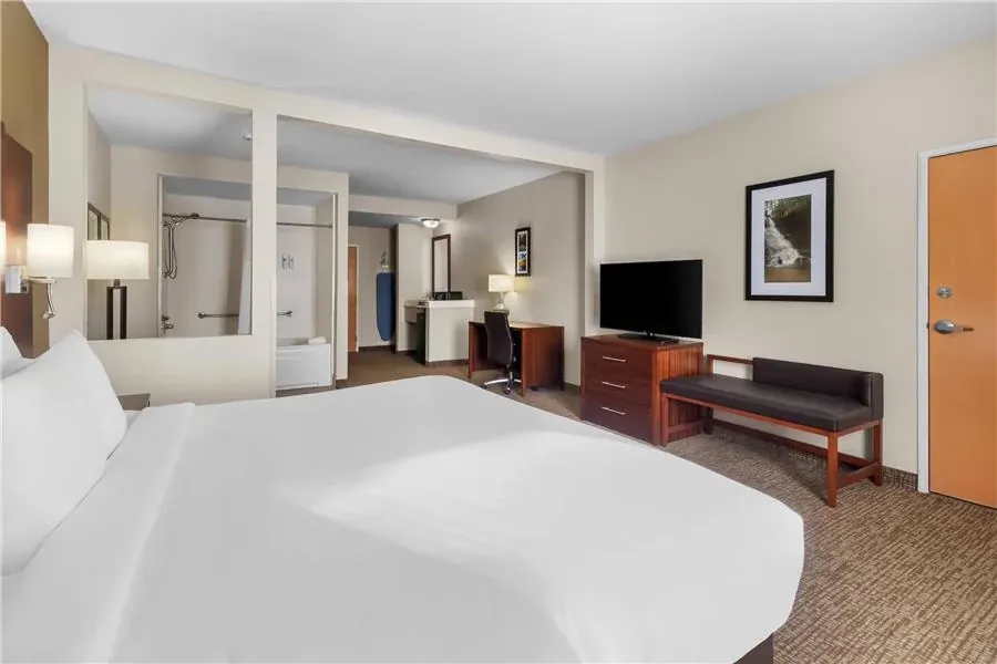 Comfort Suites Goodlettsville Rivergate, room with private jacuzzi, photo 1