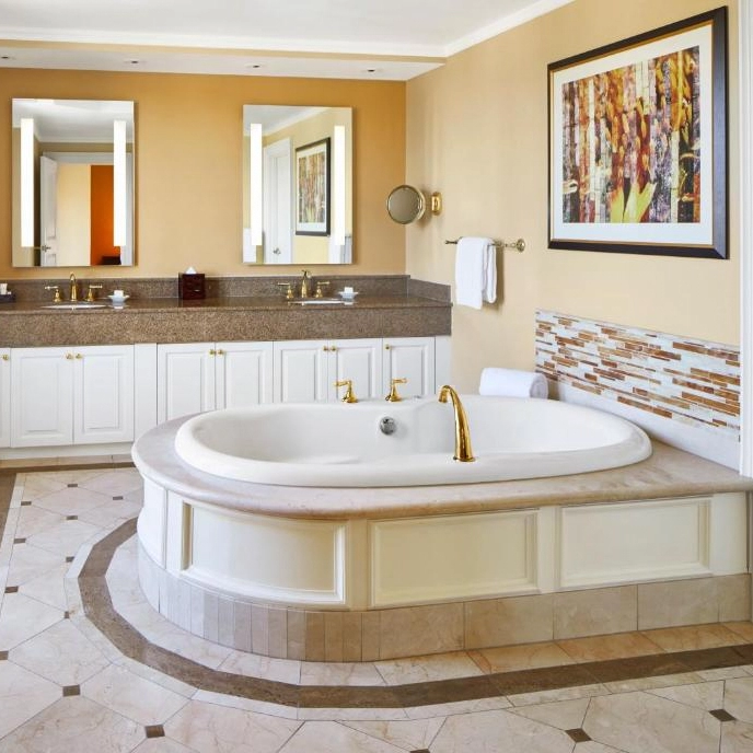 Burgundy Room Bathroom - Picture of Paris Las Vegas, Paradise - Tripadvisor