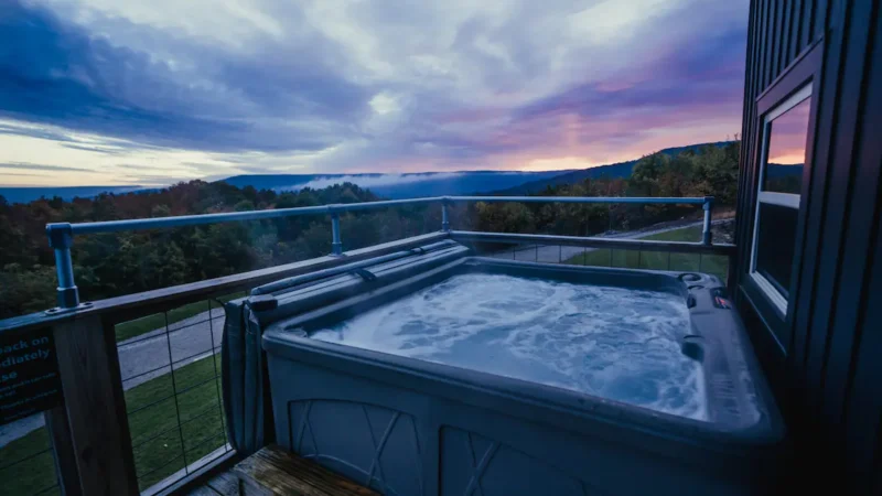 20 Secluded Acres Hot Tub Views Game Room Fire Pit Decherd - jacuzzi hotel room