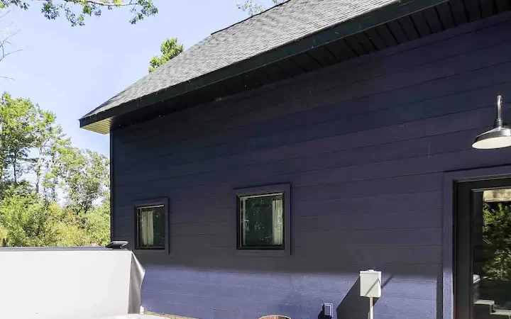 Modern Chalet Cabin, cabin with a private hot tub, photo 1