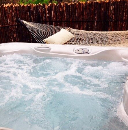 Romantic Luxury Log Cabin, cabin with a private hot tub, photo 1