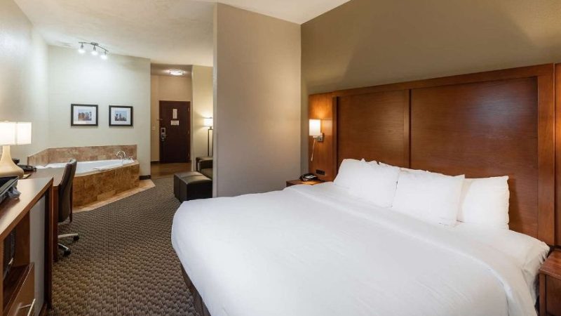 Comfort Suites Troy I75 2 - jacuzzi hotel room