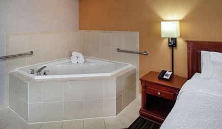 Hampton Inn Suites by Hilton Toronto 6 - jacuzzi hotel room