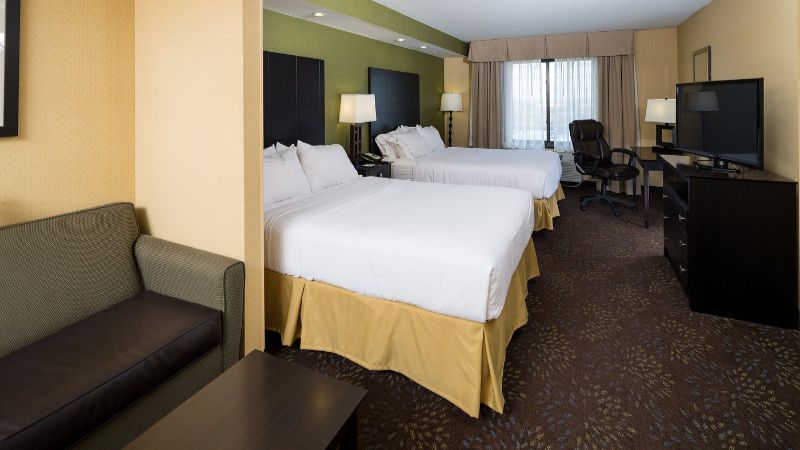 Holiday Inn Express & Suites Detroit North – Troy, an IHG Hotel, room with private jacuzzi, photo 4
