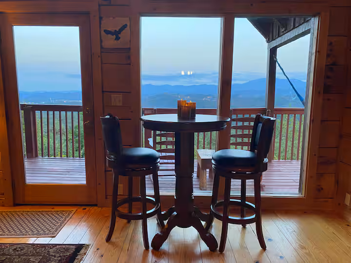 Stunning Mountain Top View – Sevierville, cabin with a private hot tub, photo 2