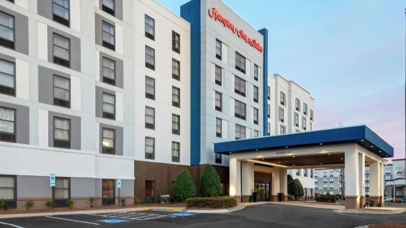 Hampton Inn & Suites Concord/Charlotte, room with private jacuzzi, photo 8