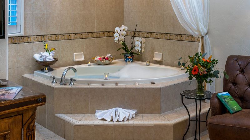 The Eagle Inn 1 - jacuzzi hotel room