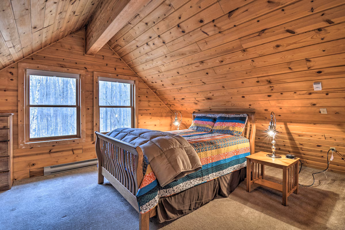 Secluded Gaylord Cabin, cabin with a private hot tub, photo 2