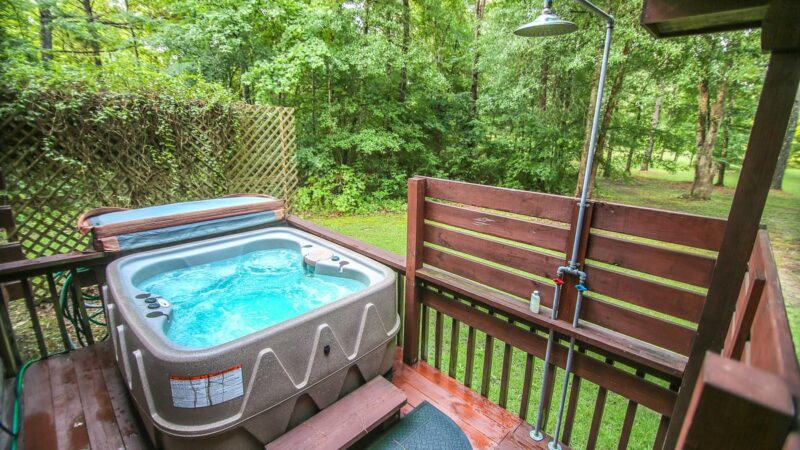 Remember When Cabins, cabin with a private hot tub, photo 1