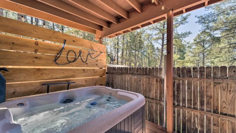 Ruidoso Cabin, cabin with a private hot tub