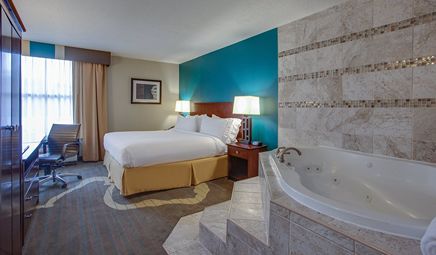 Holiday Inn Express Washington DC East Andrews Afb 1 - jacuzzi hotel room