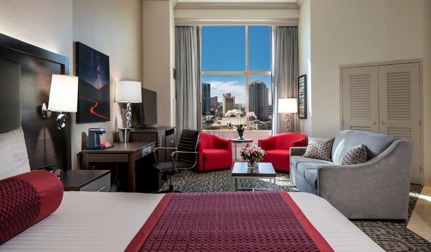 The STRAT Hotel, Casino & Tower, room with private jacuzzi, photo 3