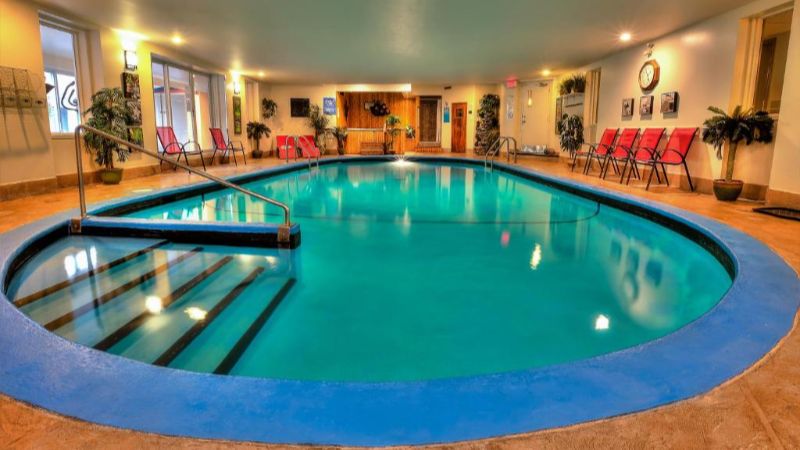 Hôtel Motel Le Châteauguay, room with private jacuzzi, photo 6