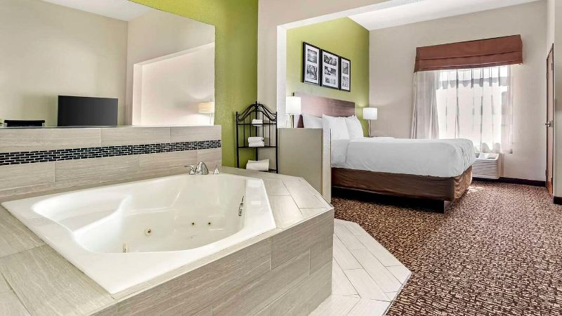 Sleep Inn and Suites Montgomery East1 - jacuzzi hotel room