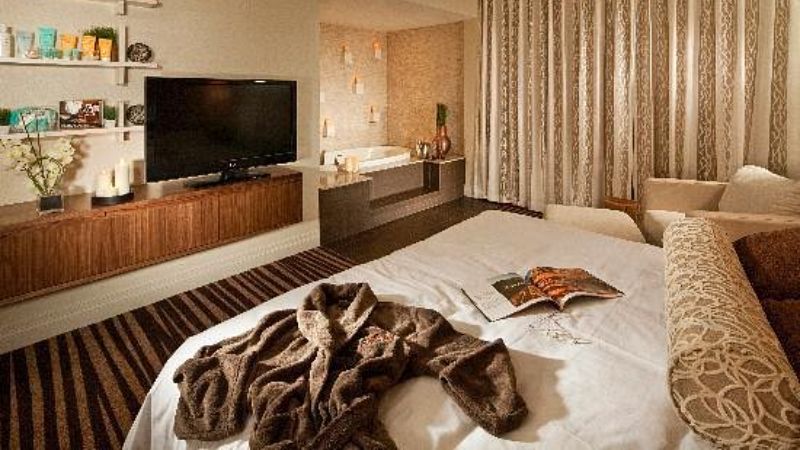 Eureka Casino Resort, room with private jacuzzi, photo 3