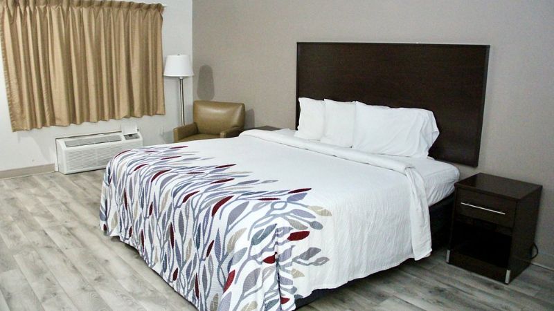 Red Roof Inn & Suites Lake Orion / Auburn Hills, room with private jacuzzi, photo 2