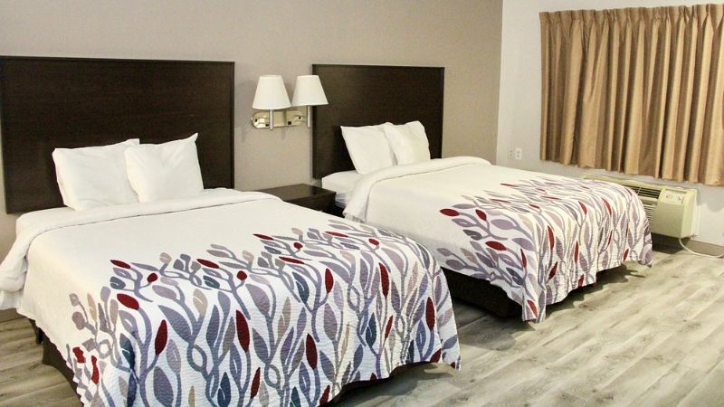 Red Roof Inn & Suites Lake Orion / Auburn Hills, room with private jacuzzi, photo 3