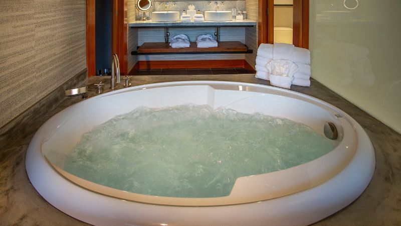 Willows Lodge 1 1 - jacuzzi hotel room