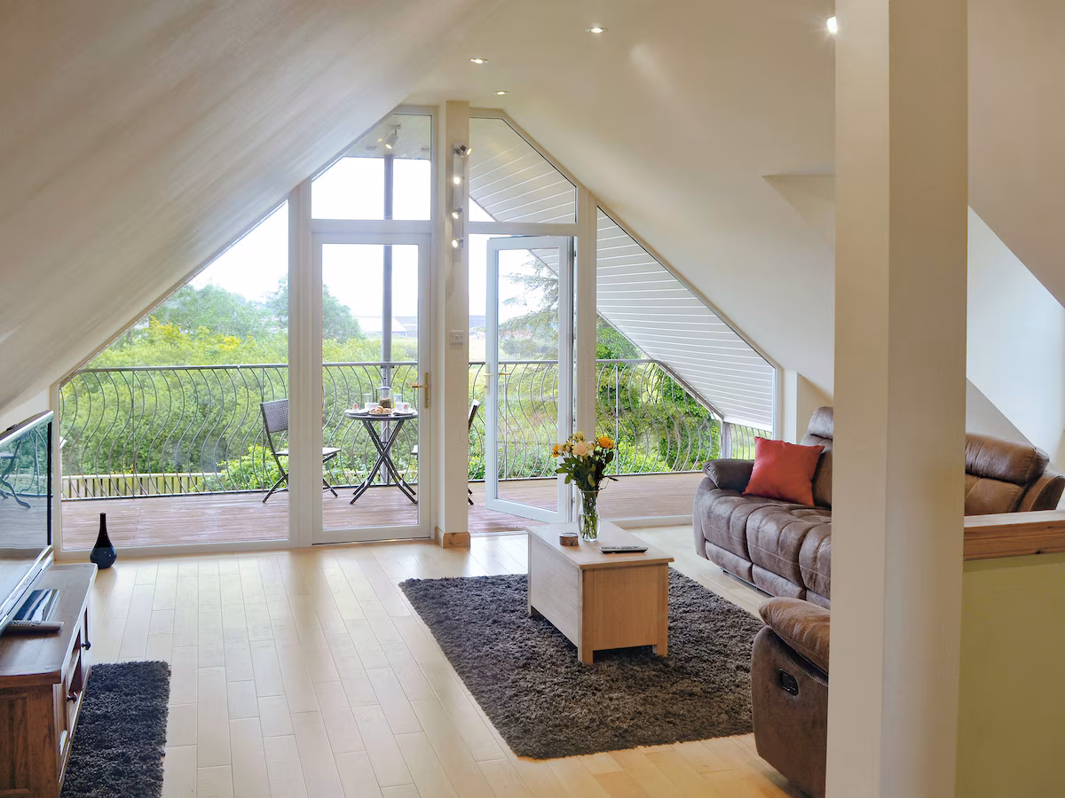 3 bedroom accommodation in Borgue, near Kirkcudbright, cabin with a private hot tub, photo 3
