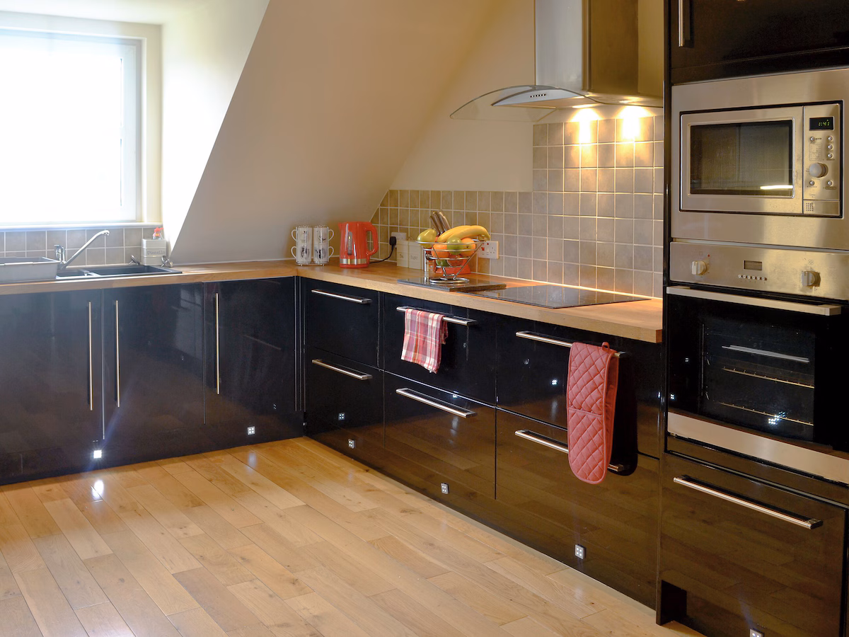 3 bedroom accommodation in Borgue, near Kirkcudbright, cabin with a private hot tub, photo 5