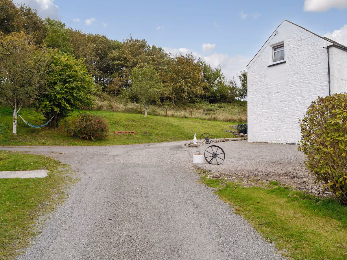 3 bedroom accommodation in Crossmichael, near Castle Douglas, cabin with a private hot tub, photo 6