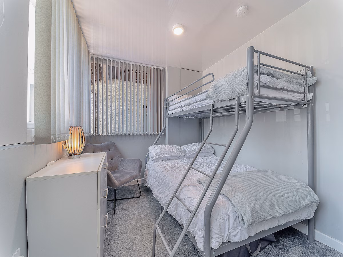 3 bedroom accommodation in Moffat, cabin with a private hot tub, photo 5
