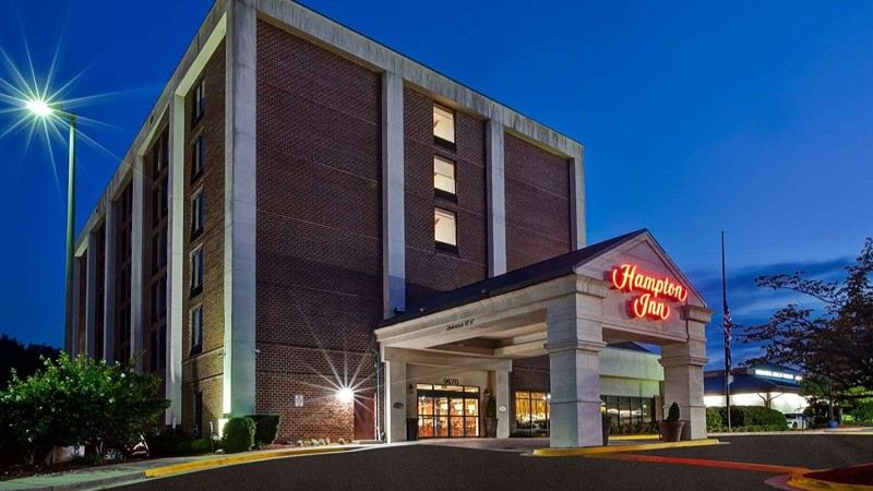 Hampton Inn College Park, room with private jacuzzi, photo 5