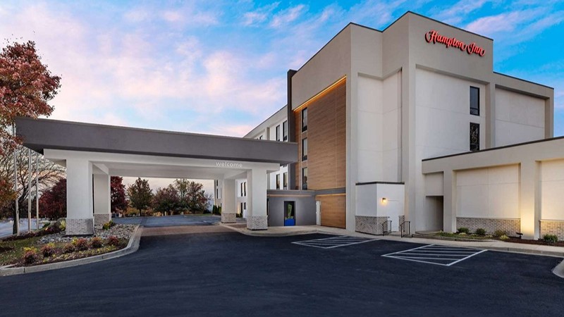 Hampton Inn Columbia, MD, room with private jacuzzi, photo 8
