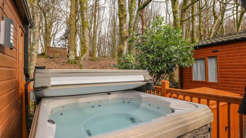 SQUIRRELS SNUG, cabin with a private hot tub