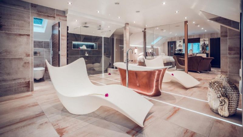 Aphrodites Group, room with private jacuzzi, photo 7