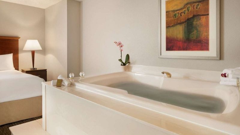 DoubleTree by Hilton Hotel Minneapolis – Park Place, room with private jacuzzi, photo 2