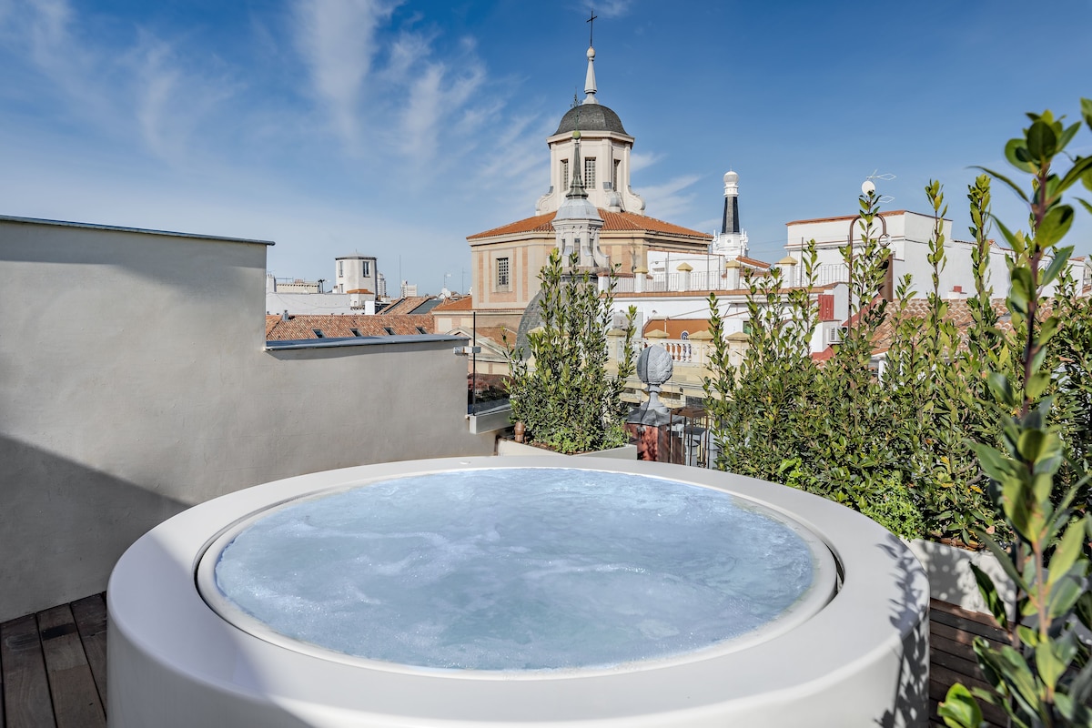 CoolRooms Palacio de Atocha, habitación con jacuzzi privado