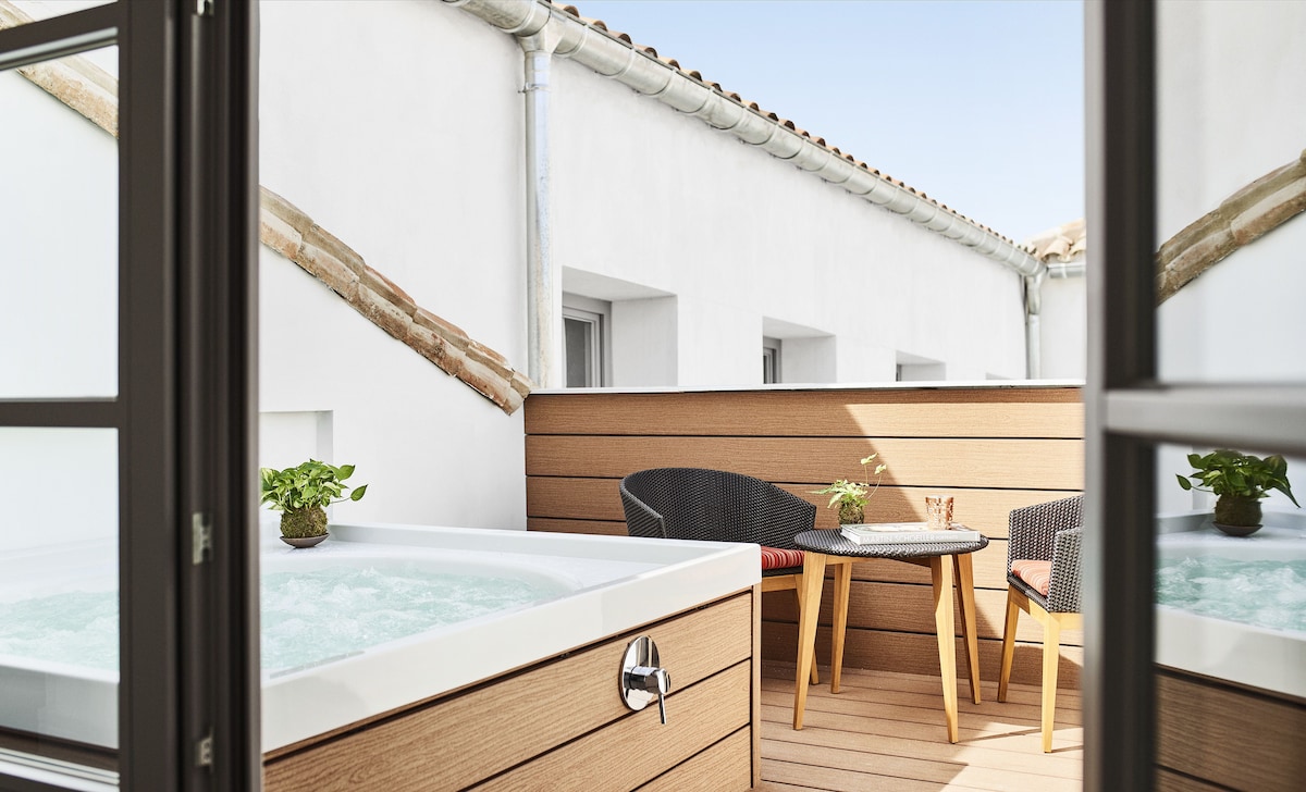 Gran Hotel Inglés, habitación con jacuzzi privado