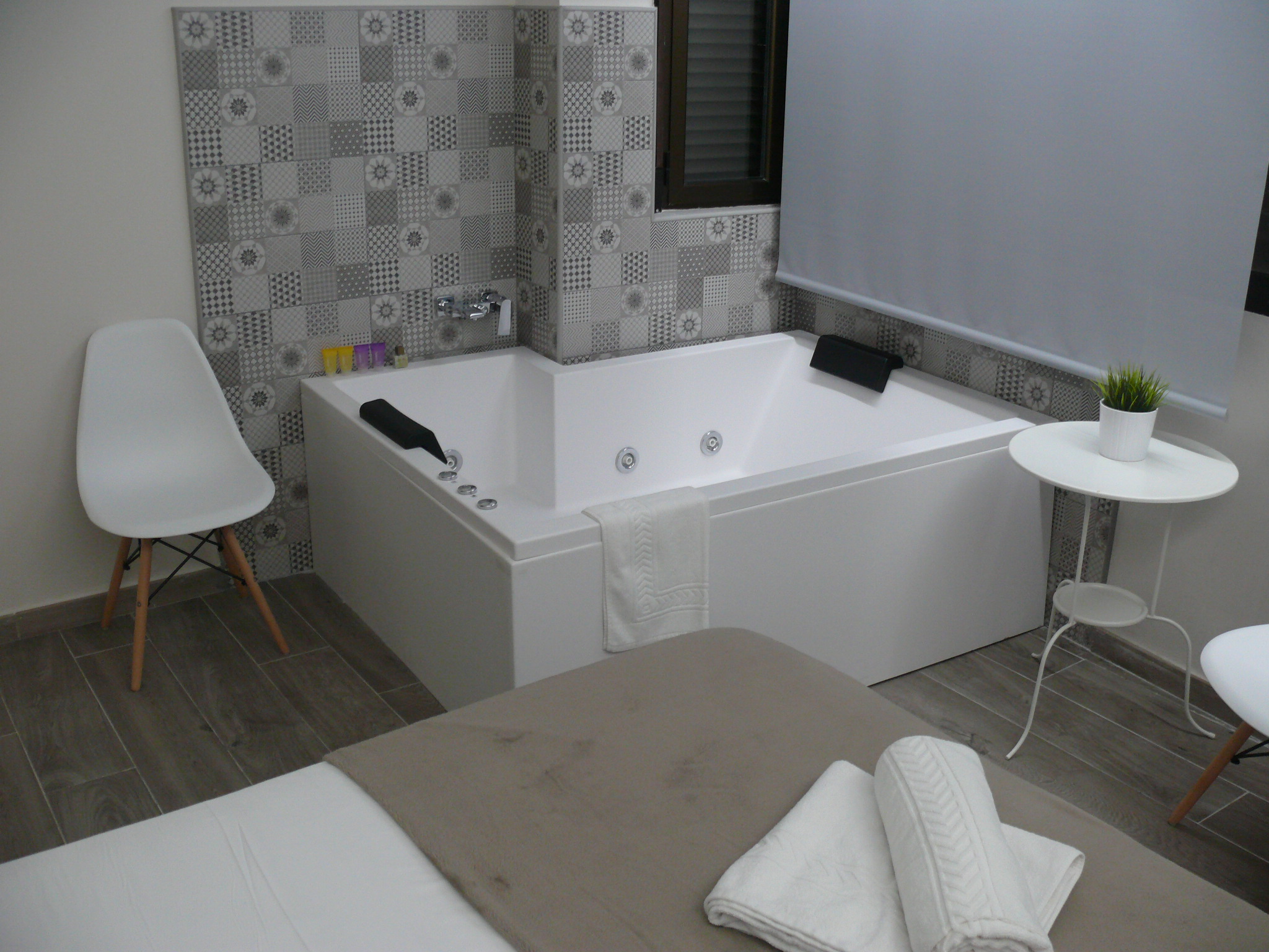 Hospedaje Cama Del Mar, habitación con jacuzzi privado