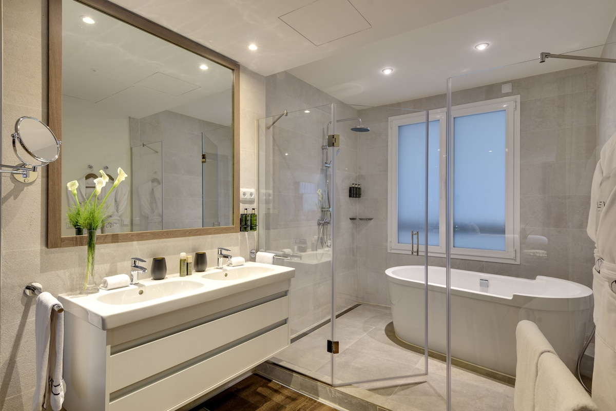 Meliá Madrid Serrano, habitación con jacuzzi privado