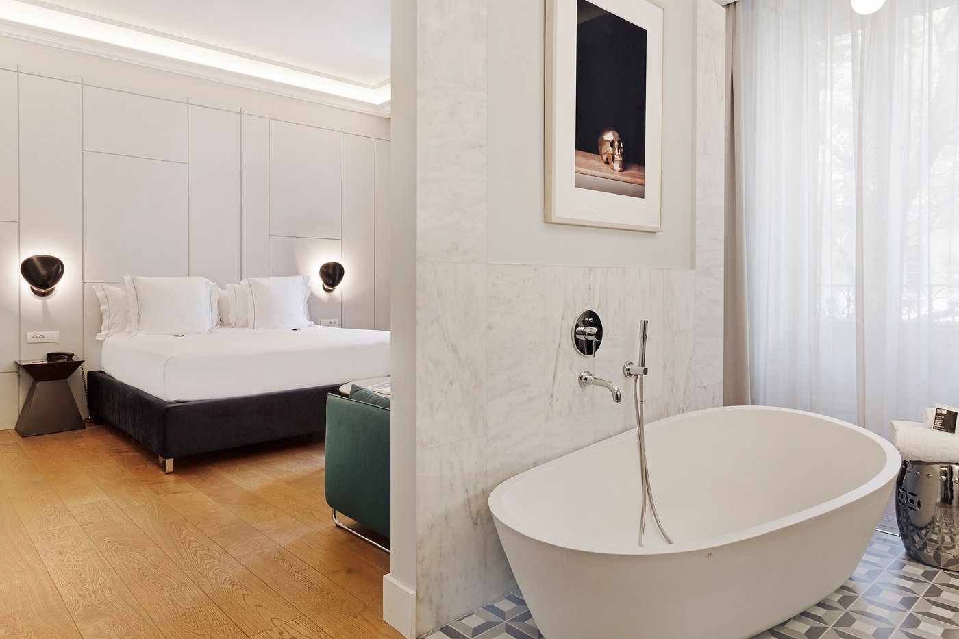 One Shot Recoletos, habitación con jacuzzi privado