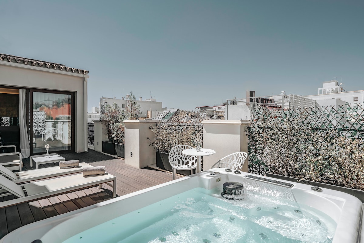 Vincci Selección Unuk, habitación con jacuzzi privado