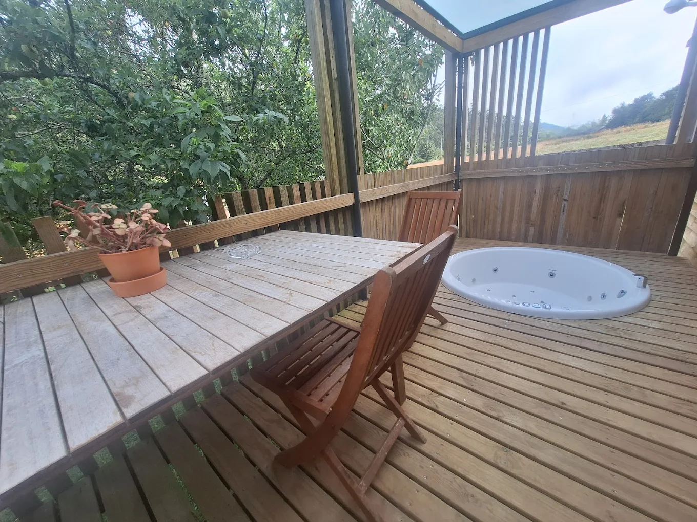 A Cabana de Carmen, habitación con jacuzzi privado