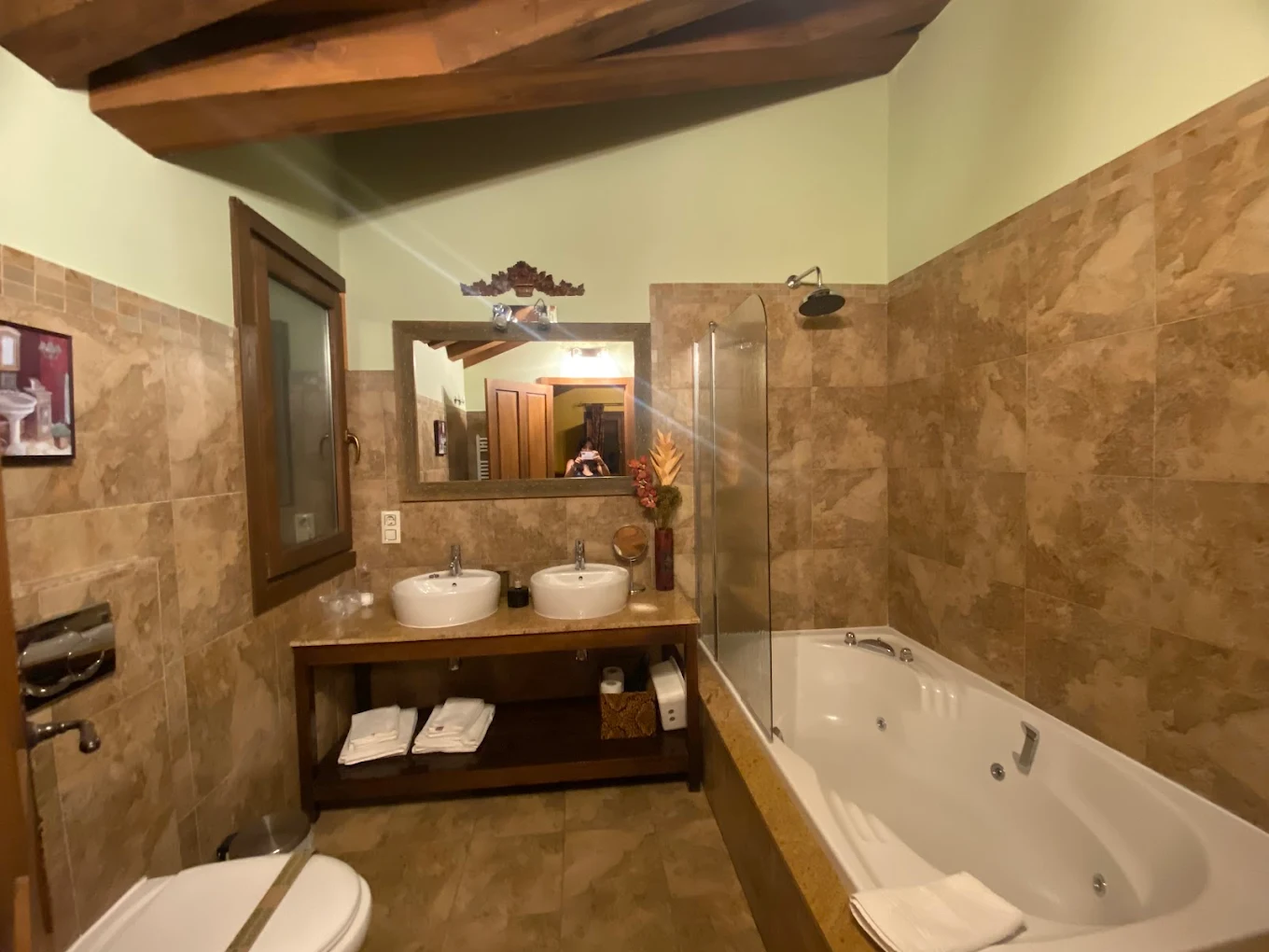 A Toca Casas Rurales En Turegano Segovia, habitación con jacuzzi privado