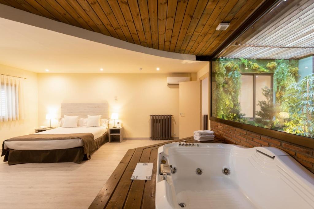 Apartamentos DV, habitación con jacuzzi privado