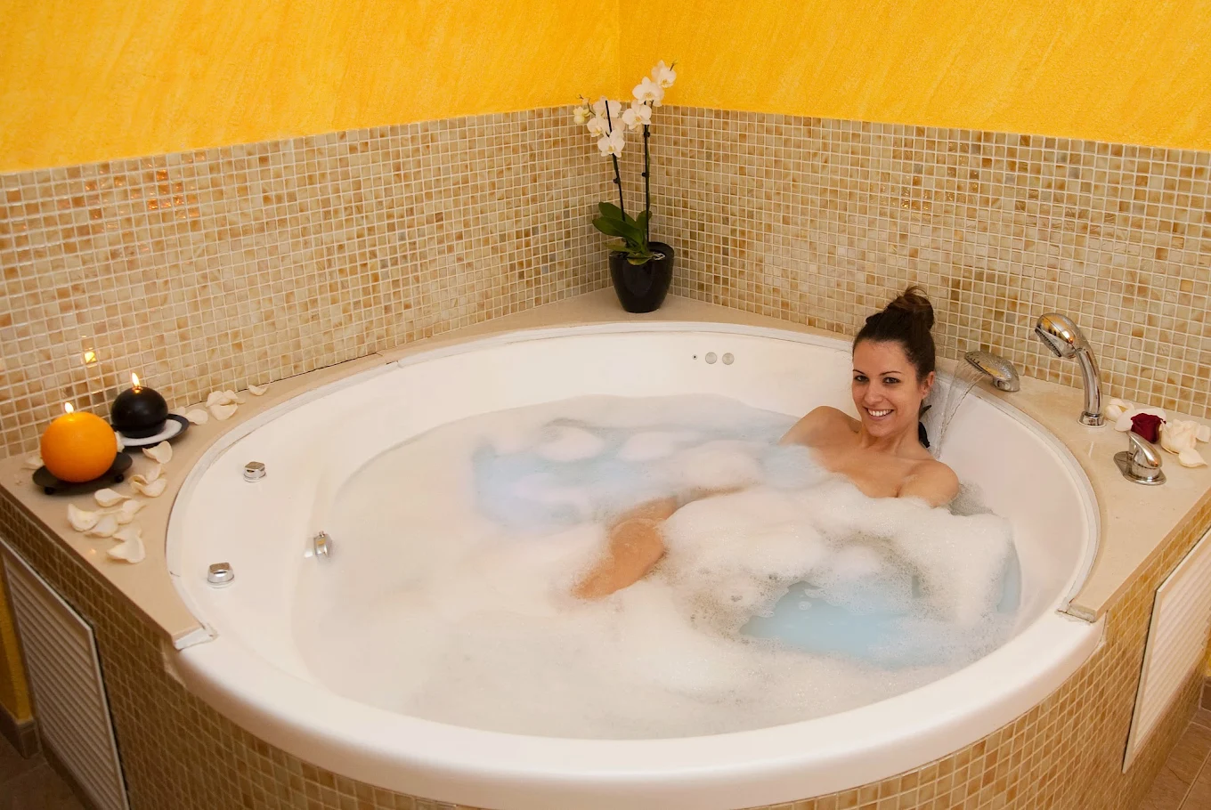 Casa Nuri De Rei La Pobla Tornesa, habitación con jacuzzi privado
