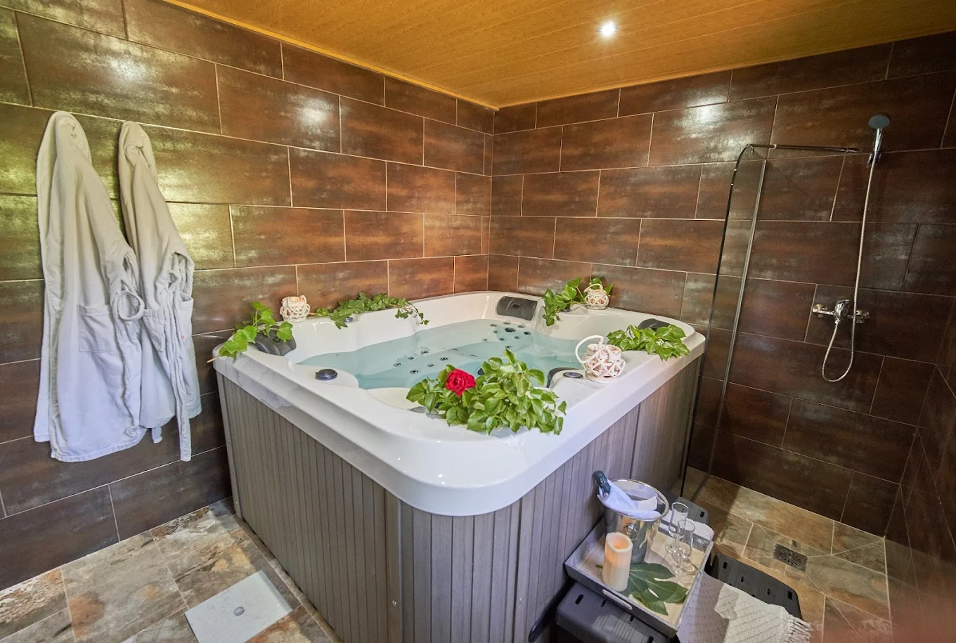 Casa Rural Picachico, habitación con jacuzzi privado