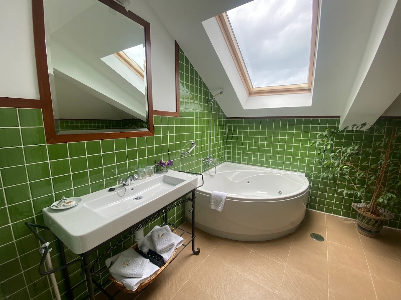 Casa Xusto, habitación con jacuzzi privado