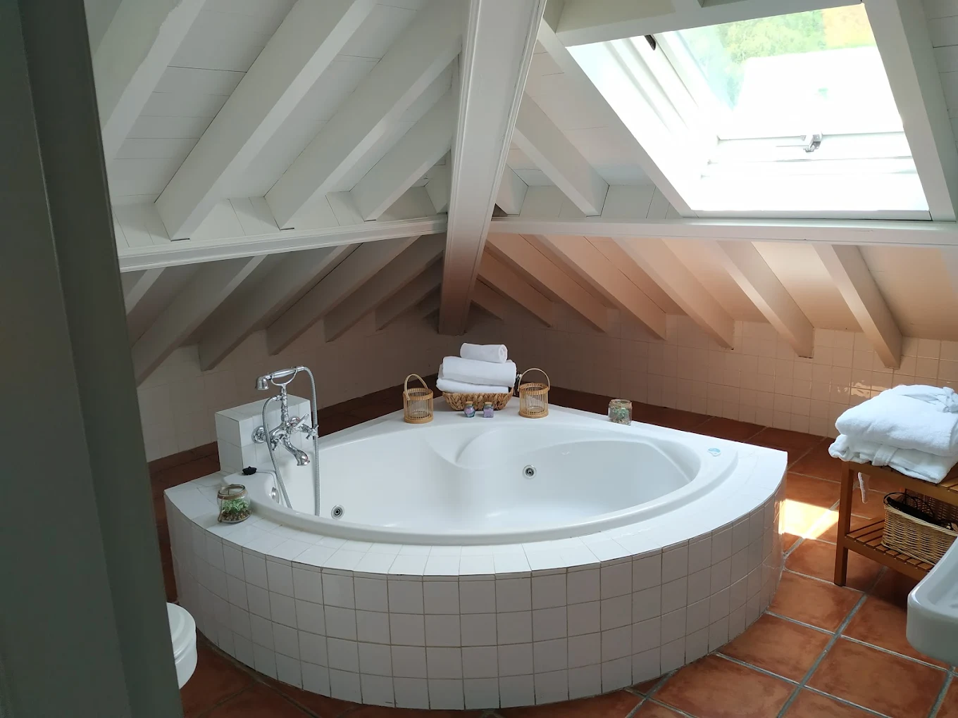 Casona de Nansa, habitación con jacuzzi privado
