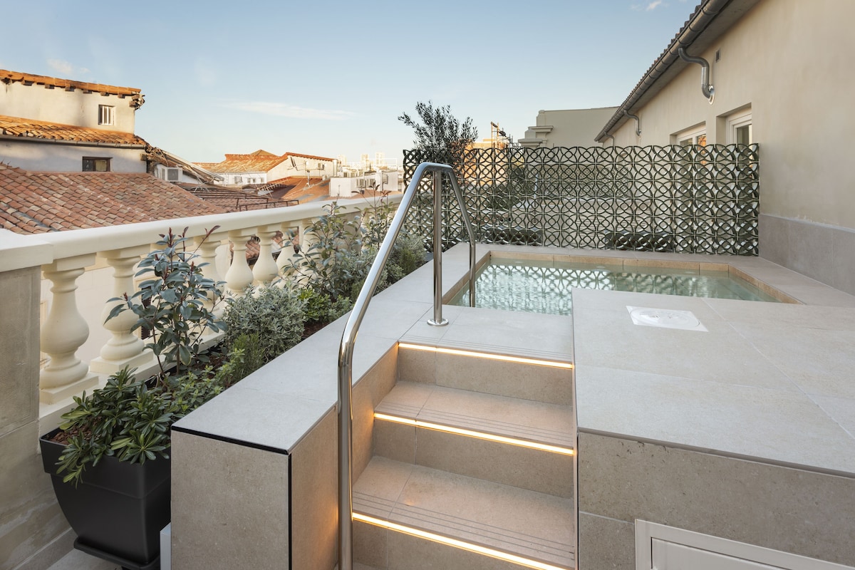 Catalonia Atocha, habitación con jacuzzi privado