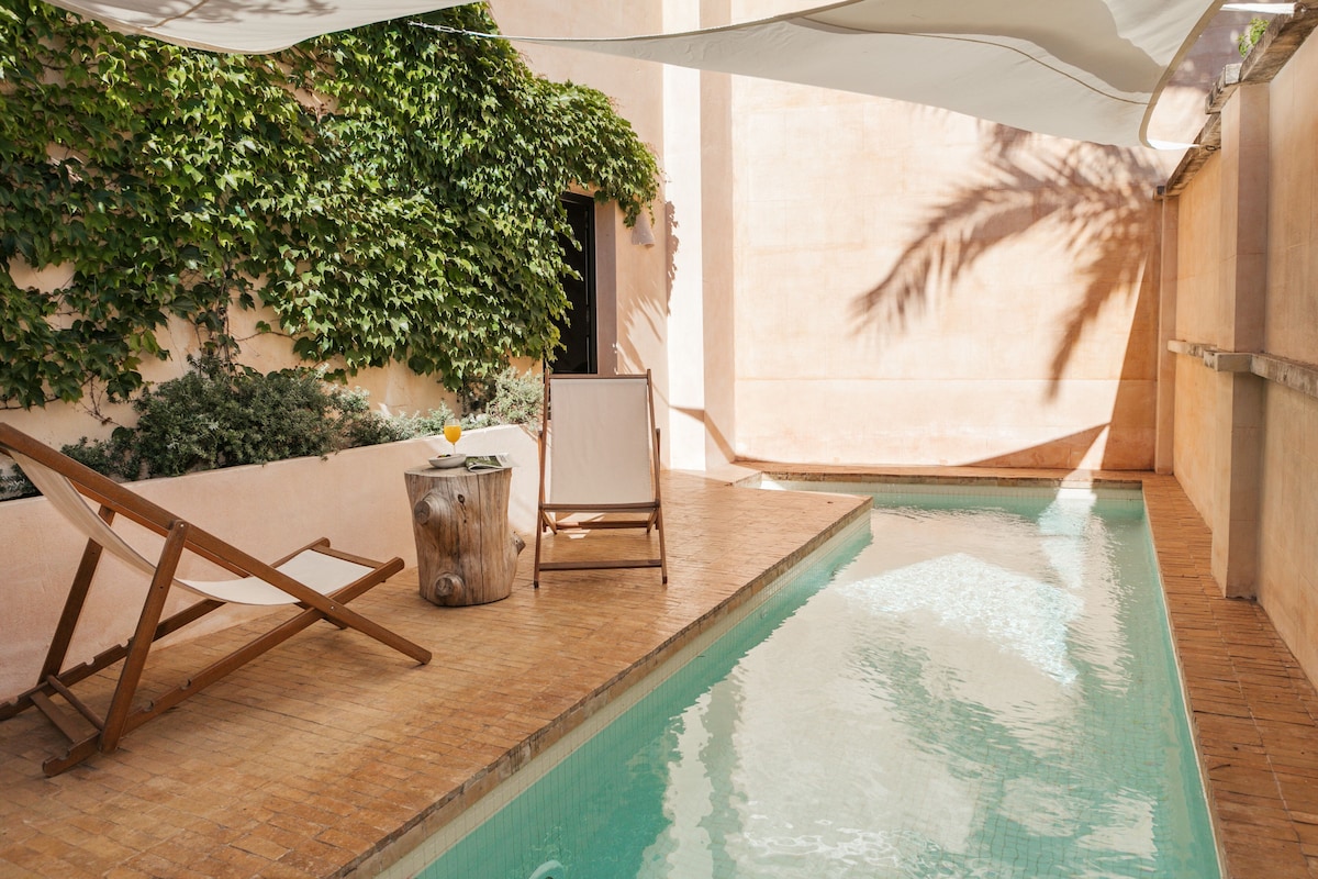 Faustino Gran, habitación con jacuzzi privado