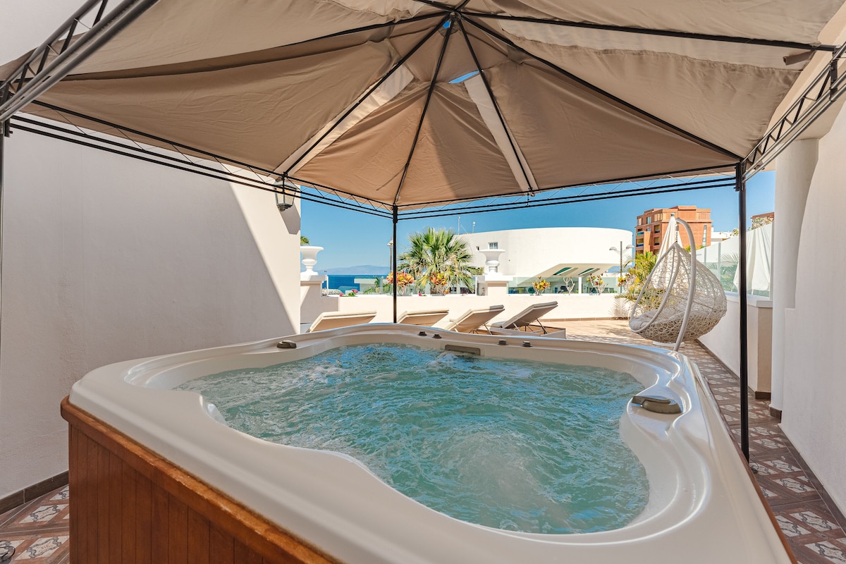 Flamingo Suites Boutique Hotel, habitación con jacuzzi privado