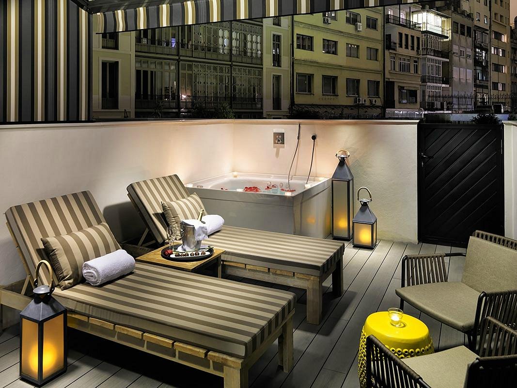 H10 Metropolitan, habitación con jacuzzi privado