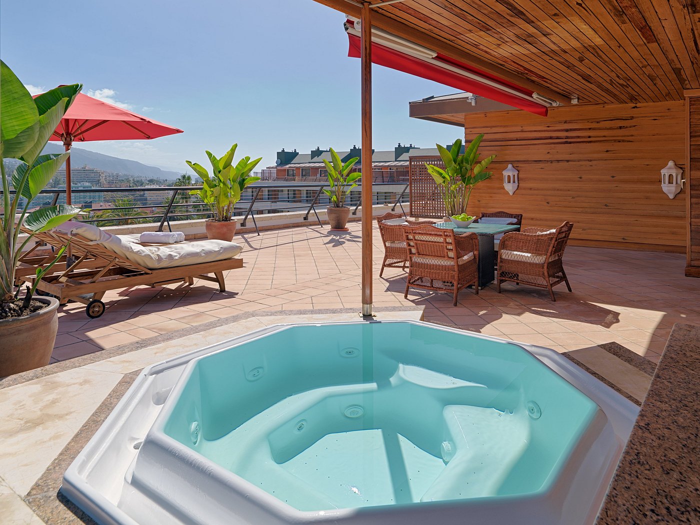 Hotel Botánico & The Oriental Spa Garden, habitación con jacuzzi privado